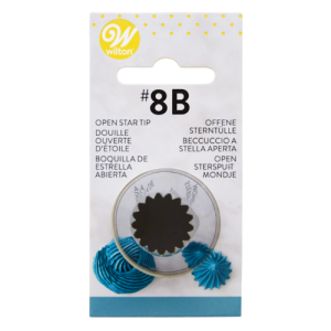 Wilton – Boquilla #8B – Estrella abierta Ø 18mm