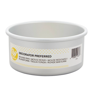 Wilton - Molde bizcocho redondo de aluminio anodizado Ø 15 cm 7,5 cm de alto