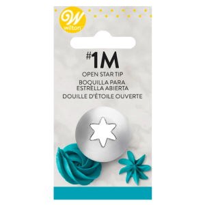 Wilton – Boquilla #1M – Estrella abierta Ø 12mm