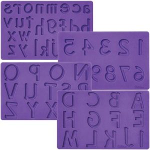 Wilton - Moldes de letras y números