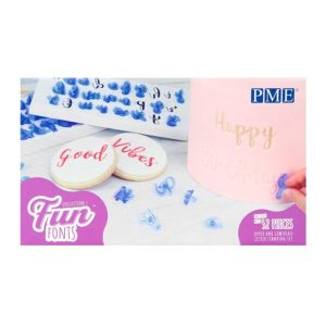 PME - Set de sellos Fun fonts 52 piezas