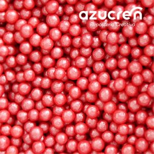 Azucren - Perlas de azúcar metalizado 4mm