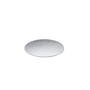 PastKolor - Base redonda rígida plata 20cm, 3mm grosor