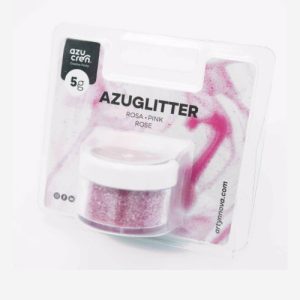 Azucren - Purpurina decorativa rosa 5 gr.